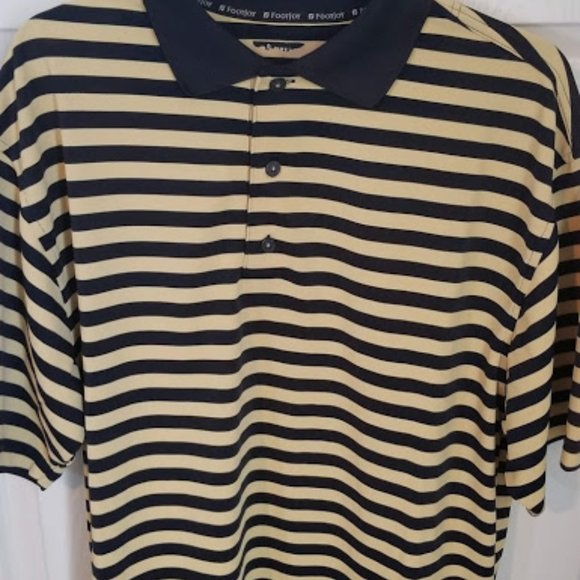 Men's FootJoy Polyester Polo - Picture 1 of 3